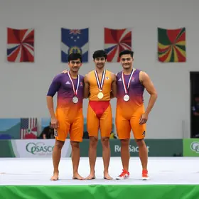 Ginástica artística masculina de Osasco é vice por equipes nos Jogos Regionais