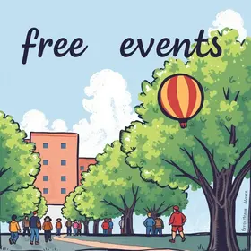 Quando há mais eventos gratuitos na cidade