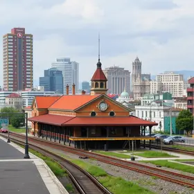A antiga estação ferroviária e o desenvolvimento da cidade