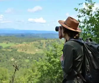 Passeio para observar a natureza
