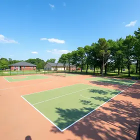 Quadras públicas e espaços esportivos